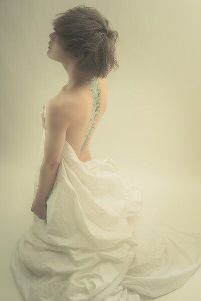 Photograph Daiki Fujiwara Man With Spine on One Eyeland